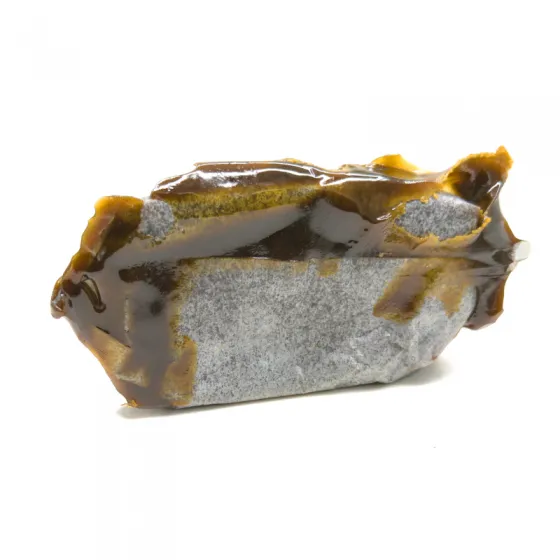 Bloque AFGANO CBD – hash cremoso con brillo satinado y textura pegajosa