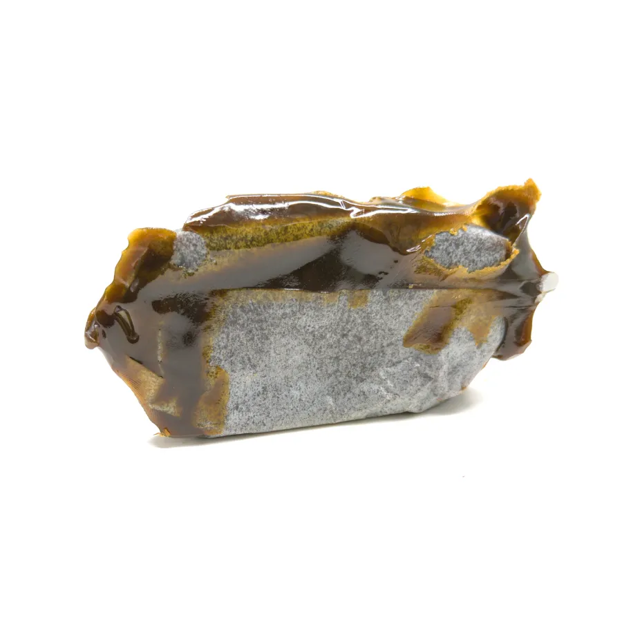 Bloque AFGANO CBD – hash cremoso con brillo satinado y textura pegajosa