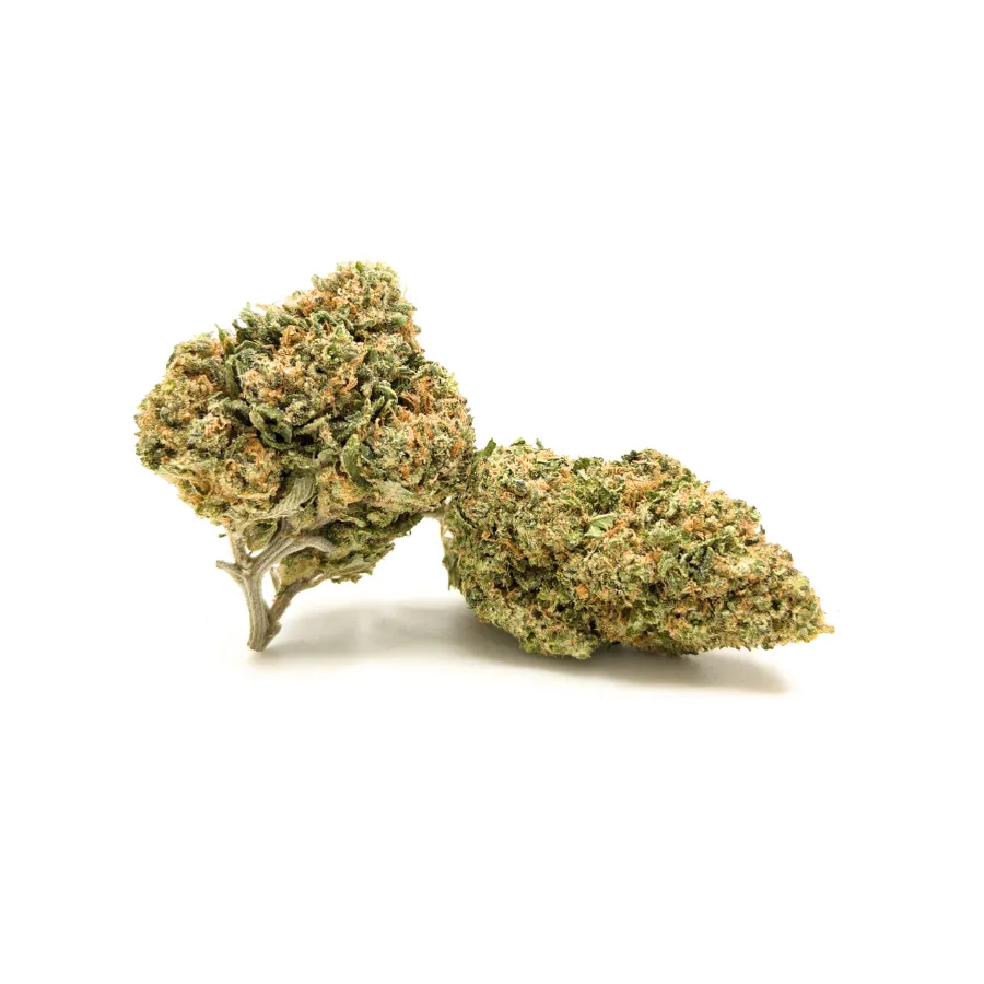 Gorilla Glue CBD cogollos CBD Green House, flores compactas y resinosas densos
